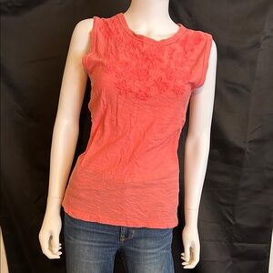 GAP Coral Floral Tank Top